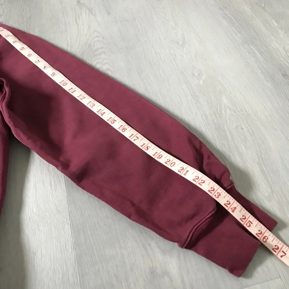 J CREW BURGUNDY LONG SLEEVE COLLARED HENLEY WOMENS XL